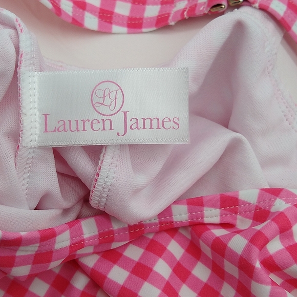 Lauren James gingham size small one piece swimsuit Summer - Picture 10 of 11
